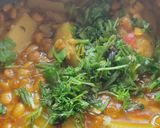 A picture of step 7 of Soya Bean Curry.