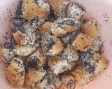 Bobalyka mákos kiflivel mákos guba recept fázis 3 fotója