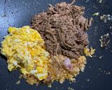 Foto langkah ke 3 dari resep Nasi Goreng Rendang.