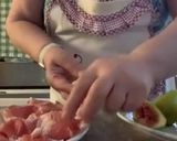 Foto del passaggio 2 della ricetta Frittelle di fichi e speck