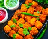 A picture of step 6 of Paneer popcorn - A healthy starter snack for the party.
