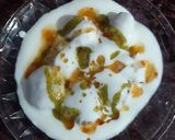 A picture of step 6 of Dahi Vada.