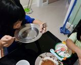 รูปขั้นตอนการทำที่ 7 ของ ผัดกระเพราหมูสับสูตรน้องนาโน#ฝีมือลูก
