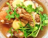 Hình bước làm 3 của món Bak Kut Teh - Singapore