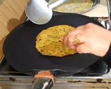 A picture of step 10 of Methi thepla.