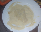 Foto del paso 2 de la receta: Merluza adobada, empanada y frita con papas fritas y alioli