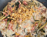Foto del paso 5 de la receta: Espaguetis de calabacín en salsa Roquefort