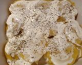 Une image de l'étape 4 de Gratin de pommes de terre aux herbes de Provence.