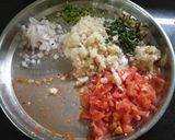 A picture of step 6 of Litti chokha In appe Pan.