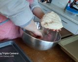 A picture of step 5 of Gluten-Free Focaccia with Tomatoes and Olives 😀.