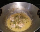 A picture of step 3 of Nawabi Chicken.