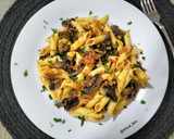 Foto del paso 7 de la receta: Macarrones con champiñones y sobrasada