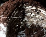 Foto langkah ke 9 dari resep Oreo Mille Crepes #dessert 🇲🇨.