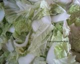 Foto langkah ke 3 dari resep Sayur Kuning Sawi Putih.