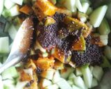 A picture of step 2 of Kairiche Karmath (Instant Mango Pickle).