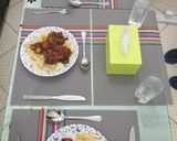 A picture of step 8 of Beef biriani.