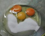 Ribizlis, fehércsokis piskóta ☀ recept fázis 1 fotója
