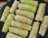 Hình bước làm 4 của món BẮP CẢI CUỘN MỌC (GIÒ) GÀ