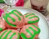 Foto langkah ke 4 dari resep Bolu Kukus Strawberry🍓🍓.