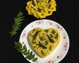 A picture of step 8 of Khaman Dhokla.