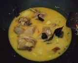 Foto langkah ke 4 dari resep Opor Ayam pedas simpel.