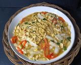 Foto langkah ke 6 dari resep Mie Tek-tek.
