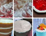 Foto langkah ke 10 dari resep Birthday Cake base vanila cake All in One.