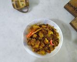 A picture of step 5 of Masaledaar gobhi aaluu.