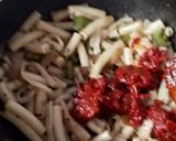 A picture of step 4 of Red Pasta.