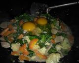Foto langkah ke 5 dari resep Orak Arik Sayur Telur.