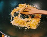 Kókuszos zöldséges csirke, tojásos rizzsel recept fázis 4 fotója