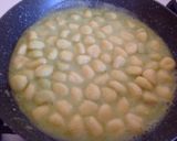 A picture of step 4 of Gnocchi with Romanesco Broccoli Cream and Carrot Chips.