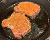A picture of step 2 of Creole Smothered Pork Chops.