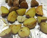 Foto del paso 3 de la receta: Ternera al roquefort con patatas al horno