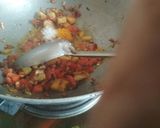 A picture of step 7 of Peanut poha.
