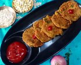 A picture of step 3 of Oats and roasted chana dal pancakes.