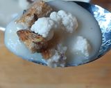 A picture of step 6 of 🥦Cauliflower Velouté with Crispy Croutons.