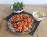 A picture of step 4 of Early summer salad.