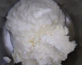 A picture of step 3 of Shahi paneer with white gravy.