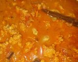 A picture of step 8 of Minced Chicken Curry.