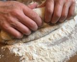 A picture of step 6 of Quick-to-Make No Knead French Style Bread with Oat & Lentil Flour.