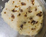 A picture of step 2 of Coconut Burfi.