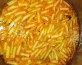 Tejfölös zöldbableves recept fázis 3 fotója