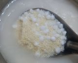 A picture of step 2 of Farali Handvo.