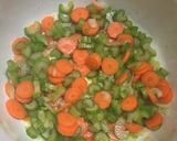 A picture of step 4 of Butternut squash soup (tekvicová polievka).