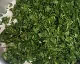 A picture of step 1 of Methi thepla.