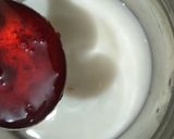 A picture of step 2 of Strawberry Lassi From Crush.