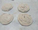 A picture of step 6 of Pesto and Tomato flatbread.