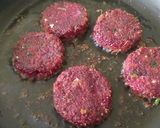 A picture of step 6 of Beetroot cutlet.