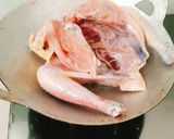Hình bước làm 1 của món Gà hấp tỏi